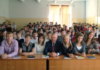 С первокурсниками УГНТУ (2)