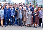 Со студентами и ветеранами. 2006 г.